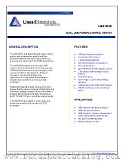 LND3526 datasheet pdf LinearDimensions
