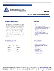 LND386 datasheet pdf LinearDimensions