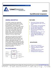 LND393 datasheet pdf LinearDimensions