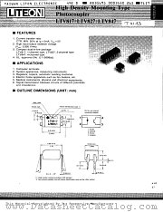 LTV817C datasheet pdf Lite-On Technology Corporation