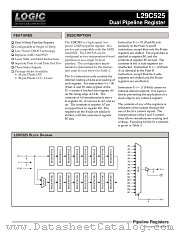 L29C525PC15 datasheet pdf LOGIC Devices Incorporated