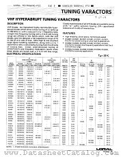 KV2201 datasheet pdf LORAL Microwave-FSI