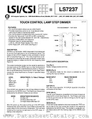 LS7237-S datasheet pdf LSI Computer Systems