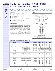 AT-273TR datasheet pdf MA-Com