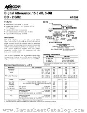 AT-280 datasheet pdf MA-Com
