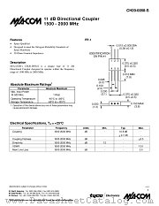 CH20-0058-S datasheet pdf MA-Com