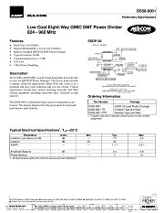 DS58-0001-RTR datasheet pdf MA-Com