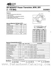 DU2880U datasheet pdf MA-Com