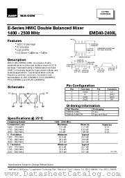 EMD40-2400LTR datasheet pdf MA-Com
