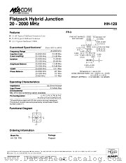HH-128 datasheet pdf MA-Com