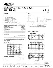 JHS-142 datasheet pdf MA-Com