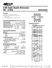 MADA2030G datasheet pdf MA-Com