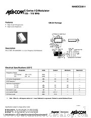 MAMDES0011 datasheet pdf MA-Com