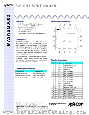 MASWSM0002SMB datasheet pdf MA-Com