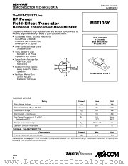 MRF136Y datasheet pdf MA-Com
