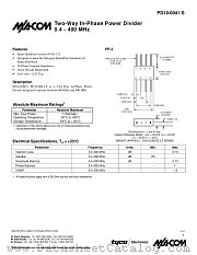 PD10-0041-S datasheet pdf MA-Com