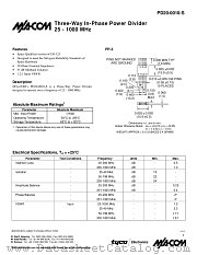 PD20-0010-S datasheet pdf MA-Com