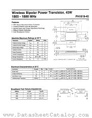 PH1819-45 datasheet pdf MA-Com