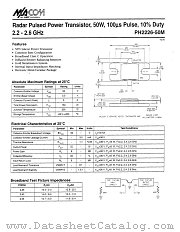 PH2226-50M datasheet pdf MA-Com