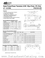 PH2729-8.5M datasheet pdf MA-Com