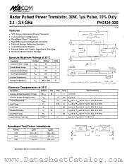 PH3134-30S datasheet pdf MA-Com