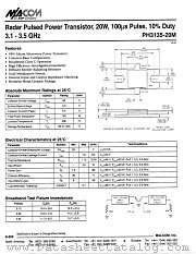 PH3135-20M datasheet pdf MA-Com