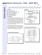 SA65-0003TR datasheet pdf MA-Com