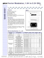 SA90-0001TR datasheet pdf MA-Com