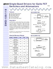 SWD-119 datasheet pdf MA-Com