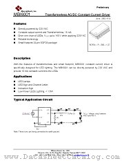 MBI6001N2D datasheet pdf Macroblock