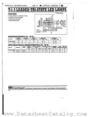 MT2601-HRG(G) datasheet pdf Marktech Optoelectronics
