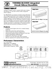 TB62709N datasheet pdf Marktech Optoelectronics