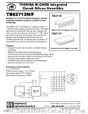 TB62713F datasheet pdf Marktech Optoelectronics