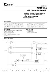 MAS9128AS-T datasheet pdf mas MICRO ANALOG SYSTEMS