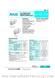 ADJ12012 datasheet pdf Matsushita Electric Works(Nais)