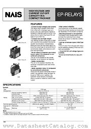 AEP15112 datasheet pdf Matsushita Electric Works(Nais)
