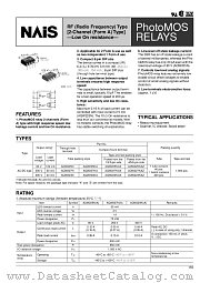AQW224NA datasheet pdf Matsushita Electric Works(Nais)