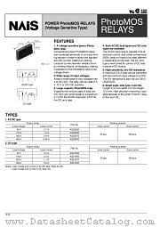 AQZ107D datasheet pdf Matsushita Electric Works(Nais)