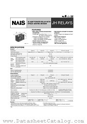 JH2A1B-WL2-DC110V datasheet pdf Matsushita Electric Works(Nais)