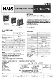 JR1A-TM-AC115V datasheet pdf Matsushita Electric Works(Nais)