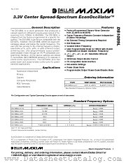 DS1089LU-4GL datasheet pdf MAXIM - Dallas Semiconductor