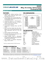 DS1557WP-120IND datasheet pdf MAXIM - Dallas Semiconductor
