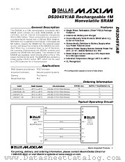 DS2045AB-70 datasheet pdf MAXIM - Dallas Semiconductor