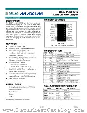 DS2711Z_R_R datasheet pdf MAXIM - Dallas Semiconductor