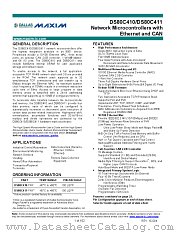 DS80C410-FNY datasheet pdf MAXIM - Dallas Semiconductor