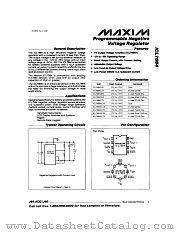 ICL7664ACSA datasheet pdf MAXIM - Dallas Semiconductor