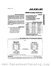IH5049CJE datasheet pdf MAXIM - Dallas Semiconductor