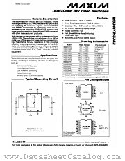 IH5352EPE datasheet pdf MAXIM - Dallas Semiconductor