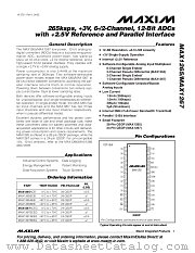MAX1267AEEI datasheet pdf MAXIM - Dallas Semiconductor