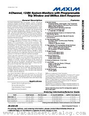 MAX1363EUB datasheet pdf MAXIM - Dallas Semiconductor